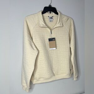 Women’s North Face Longs Peak Quilted 1/4 Zip Pullover Sweatshirt XL